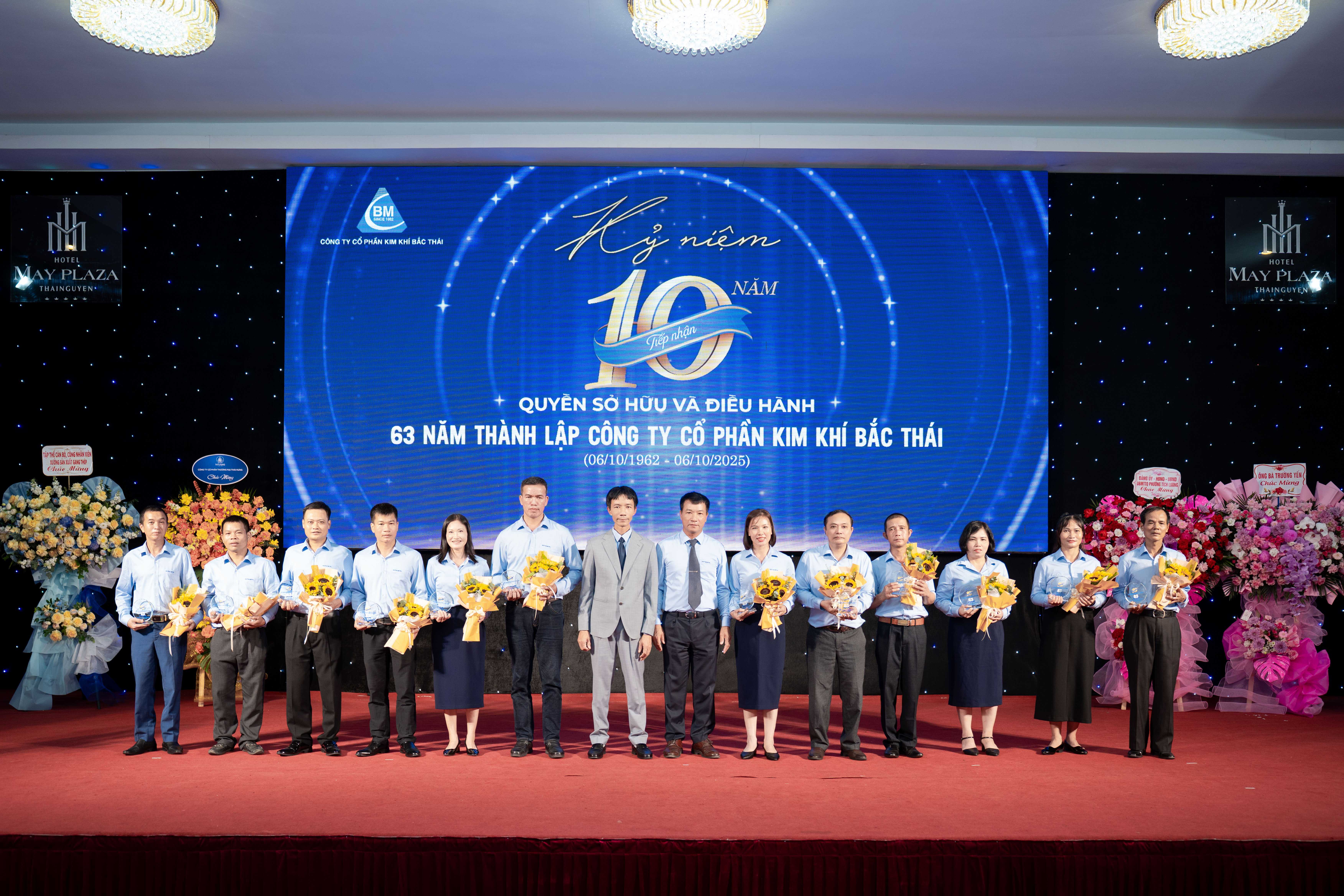 CÔNG TY CỔ PHẦN KIM KHÍ BẮC THÁI TUYÊN DƯƠNG CÁ NHÂN TIÊU BIỂU NHÂN DỊP KỶ NIỆM NGÀY TRUYỀN THỐNG CÔNG TY
