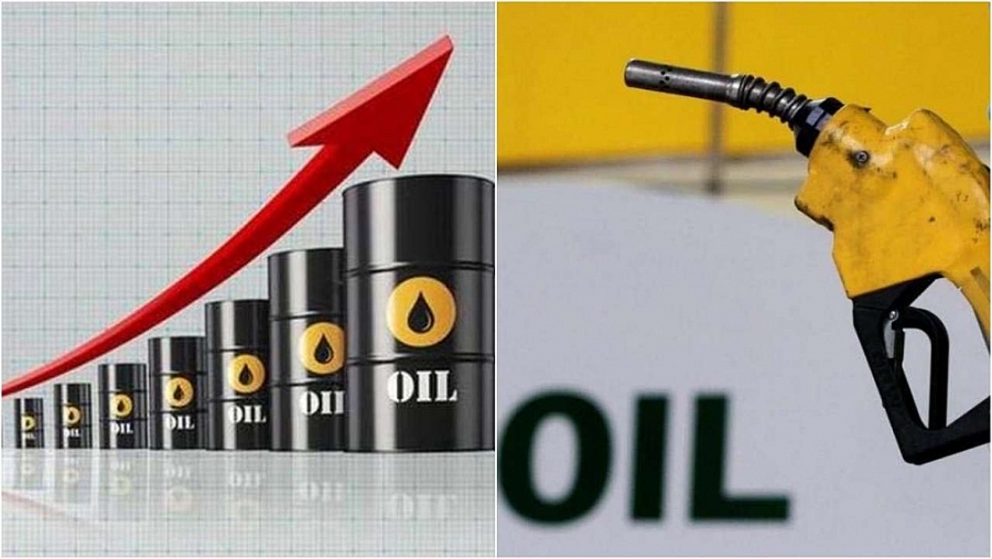 Giá xăng RON 95 gần 34.000 đồng/lít, dầu diesel gần 40.000 đồng/lít